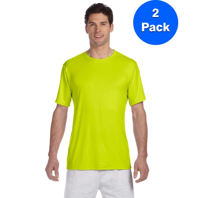 Hanes T-Shirt Homme Cool DRI avec FreshIQ - 4820 (Lot de 2)