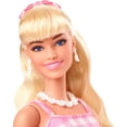 thumbnail image 3 of Barbie Film Poupée de coll. Robe de guingan rose, Margot Robbie, 3 of 6