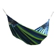 thumbnail image 2 of Hamac de Jardin, Hamac Simple Double Compact Anti-Renversement en Polyester et Coton pour Cour Arrière Rouge, Bleu Vert, 2 of 7