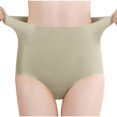 thumbnail image 1 of MeetoTime Seamless High Waisted Underwear Stretchy No Show Briefs Comfortable Full Coverage Panties, 1 of 4