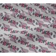 thumbnail image 5 of oneOone Viscose Jersey Fabric Leaves Block Fabric Prints By Yard 60 Inch Wide, 5 of 5