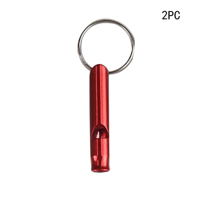 WIFKLSIIPG Sifflet d'Urgence de Randonnée en Plein Air Camping Escalade Sifflet d'Entraînement en Plein Air 2 Pcs