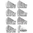 thumbnail image 2 of Hardline Series 800 Registration Kit, Clear/Black, 2 of 6