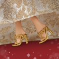 thumbnail image 4 of Fashion Doll Barbie Signature 2025 Holiday Light Brown Hair, 4 of 6