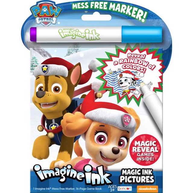 Bendon 6039471 Imagine Ink Paw Patrol Magic Ink Pictures - Pack of 12