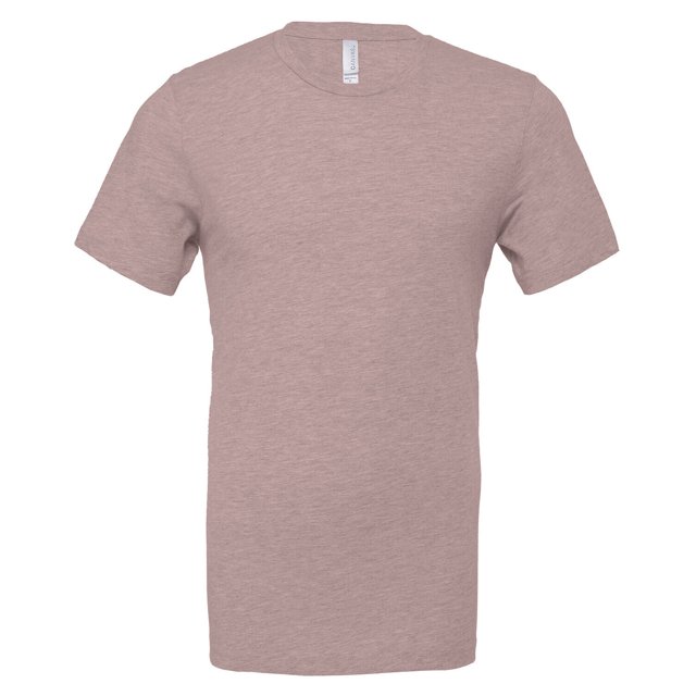 Bella + Canvas T-Shirt à Manches Courtes en Cvc Chiné pour Adultes
