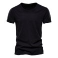 thumbnail image 1 of adviicd Chemise de Golf pour Hommes, T-Shirt d'Été Décontracté à Imprimé Graphique, Col Rond, Manches Courtes, Noir, TG, 1 of 2