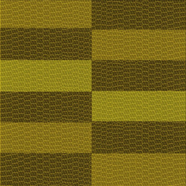 Ahgly Company Tapis d'Intérieur Lavable en Machine Carré Transitionnel Brun Doré Foncé, 8 Pieds Carré