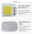 thumbnail image 5 of AC 220V 20W/30W/50W Free Driver High Pressure LED Chip COB Light Source 220V-50W-6500K, 5 of 5