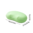 thumbnail image 3 of Foam Sleeping Pillow with Slow Bounce Memory Foam | Contoured Neck Support Pillow for Sleeping | Ergonomic Cushion for Head and Neck Protection | Versatile Support Pillow for Home, Bed, and Sofa Use, 3 of 6
