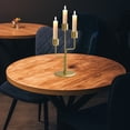 thumbnail image 4 of Candles for Home,Wedding Centerpieces for Tables Candle Stand Modern Structure with Sturdy Base Ideal for Home Decor Dining Table Centerpieces Weddings Events and Gift Giving, 4 of 6