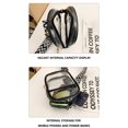 thumbnail image 4 of TopLLC Sac Bandoulière Transparent, Sac à Main en PVC Transparent avec Sangle Ajustable Style Bohème, Sac de Poitrine Décontracté Imperméable Approuvé pour Stade Sac d'Épaule Transparent pour Concerts Sports Festivals, 4 of 8