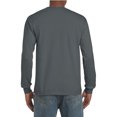 thumbnail image 5 of Gildan Mens Plain Crew Neck Ultra Cotton Long Sleeve T-Shirt, 5 of 5