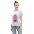thumbnail image 4 of Women's Basic Short Sleeve T-Shirt Super Saiyan, 4 of 6