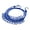 Blue, variant on Portable Clothesline For Camping/Backyard/RV, Travel Portable Windproof Elastic Clothesline Clips Hanger
