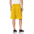 thumbnail image 2 of Russell Athletic 9 Shorts en Maille Tricotée Dri-Power, TG, Or, 2 of 2