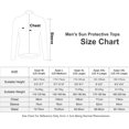 thumbnail image 4 of Mens Sun Shirts UV Protection Long Sleeve UPF 50+ Rash Guard Fishing Shirt Black XXL, 4 of 6