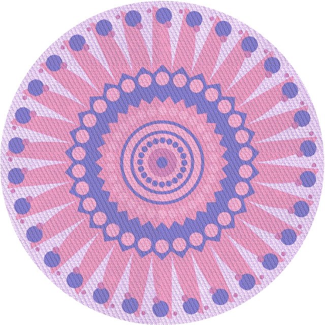 Ahgly Company Tapis d'Intérieur Lavables en Machine, Carré Transitionnel Orchidée Violet, Carré de 3'