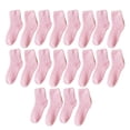 thumbnail image 1 of Ruiboury 10piece Elastic Fit For All Feet Shape Extra Thick Socks For Breathability Sweat-absorbing Breathable Exquisite Craft Pink 2Set, 1 of 6