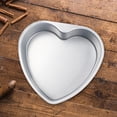 thumbnail image 3 of Heart Shaped Removable Bottom Aluminum Alloy Cake Pan for Mother's Day, 3 of 7