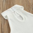 thumbnail image 4 of Débardeur Sans Manches à Col Roulé en Tricot pour Bébé Fille Short en Cuir PU, 4 of 6