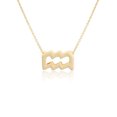 thumbnail image 1 of Constellation Theme Friendship Necklace Creative Comfortable Ins Exquisite Durable Rust-proof Lightweight Fashion Accessory Aquarius gold, 1 of 6