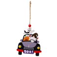 thumbnail image 2 of YAOMOBB Pendant Exquisite Pumpkin Gnome Design Wooden Pendant Decor Festive Home Supply, 2 of 7