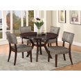 thumbnail image 2 of ACME Set of 2 Drake Espresso Side Chair, 36-Inch, 2 of 2