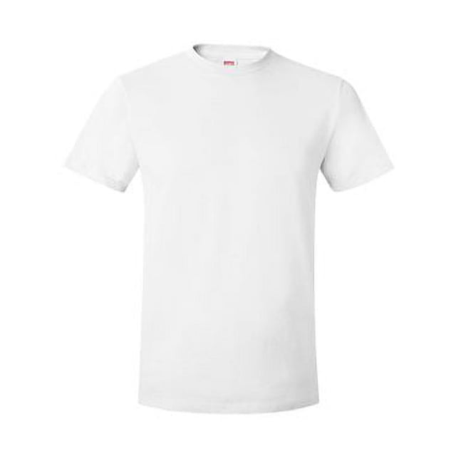Hanes Nano-T Men`s T-shirt, S, White