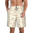 thumbnail image 1 of Sikiie Shorts de Plage pour Hommes Imprimé Cochons Amusants, Shorts à Séchage Rapide Haute Élasticité - avec Cordon et Poches Antidérapantes, Adaptés pour Plage, Sports, Vacances-Moyen, 1 of 6