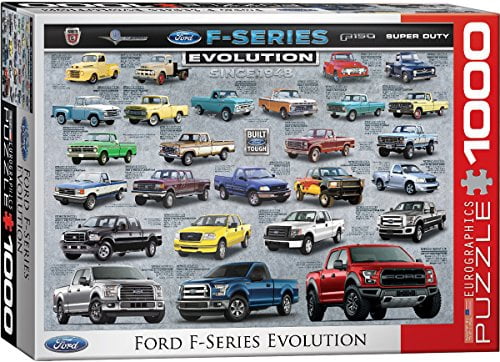 Eurographics Ford F-Series Evolution Game Puzzle (1000 Piece)