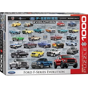 Eurographics Puzzle de jeu d'évolution de la série F Ford (1000 Pièce)