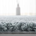 thumbnail image 4 of Safavieh August Shag Collection AUG900J Solid 1.2-inch Thick Accent Rug, 2'3" x 4', Aqua, 4 of 5
