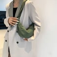 thumbnail image 1 of Trendy Women's Messenger Bag Lightweight Crossbody Dumpling Design Versatile Shoulder Canvas Bag Multipurpose Fashion Accessory, 1 of 6