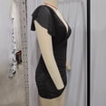 thumbnail image 4 of Ounisa Womens One Piece Swimsuit Tummy Control Swim Dress Ruffle Slimming Mesh Skirt Wraps Bathing Suit, 4 of 4