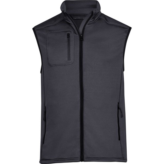 Tee Jays Gilet Sans Manches Extensible en Molleton pour Hommes