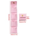 thumbnail image 4 of Dvkptbk Mini Sac à Bijoux de Voyage Portable à Compartiments Sac à Bijoux Sac de Rangement pour Bagues Petit Sac de Voyage Portable Sac de Rangement pour Boucles d'Oreilles Bijoux Déco Maison, 4 of 9
