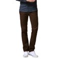 thumbnail image 2 of Matchstick Pantalon Décontracté à Jambe Droite Coupe Athlétique pour Homme, 2 of 8