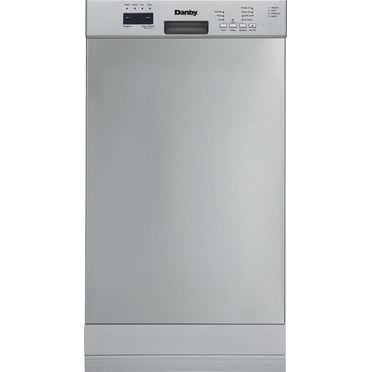Danby DDW18D1ESS 18" Wide Built-in Dishwasher in Stainless Steel