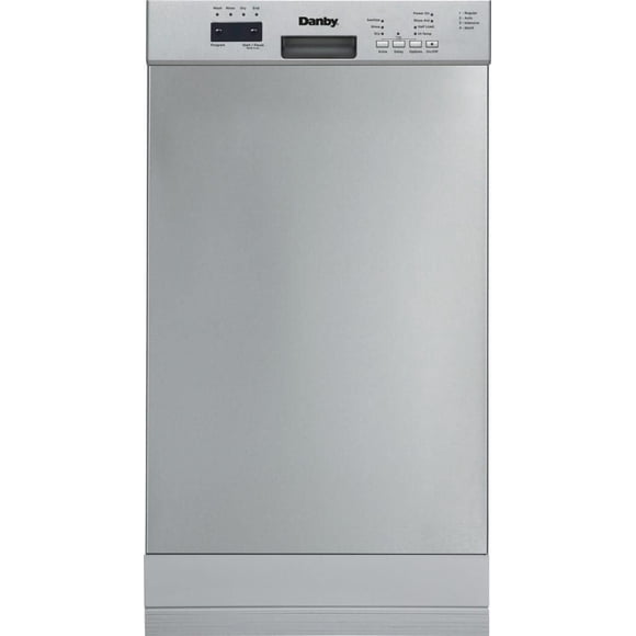 Danby DDW18D1ESS 18" Wide Built-in Dishwasher in Stainless Steel