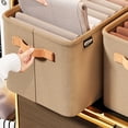 thumbnail image 4 of Rbaofujie Clothes Storage Box Thickened Fabric Storage Basket Foldable Clearance Items, 4 of 8