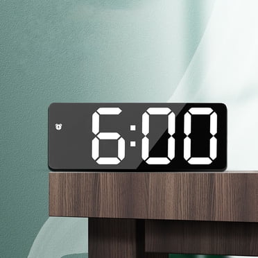 Réveil Numérique, Grande Horloge Numérique à DEL pour Chambres, Réveils Intelligents avec Grands Chiffres, Horloge Numérique à Grand Affichage, Horloge de Bureau Bruyante pour Garçon Fille Gros Dormeur 12/24 H, pour Cuisine Bureau