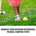 thumbnail image 4 of MLINS 5 Pcs Accessoire Croquet But de Jeu Croquet Classique Jouets Croquet Extérieur Fournitures Sportives, 4 of 7