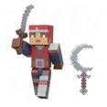 thumbnail image 3 of Minecraft Collect & Craft Action Figure & Accessories Set, 3.25-inch Scale Toys, 3 of 5