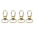 thumbnail image 1 of GUOOL 4 Pieces Lobster Clasps Clips DIY Bag Key Hook Findings 25mm Bronze, 1 of 9
