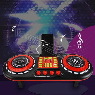 Maoww Mixeur DJ pour Enfants Jouets Mixeur de Musique Tournant Jouet de Fête pour Filles Garçons