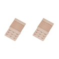 thumbnail image 3 of Baohd Extension Strap Bra Extender Buckle 3 Rows 3 Hooks Women Multicolor Lengthened Band Lingerie Replacement Intimates deep flesh 2Set, 3 of 6