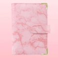 thumbnail image 2 of Notebook Binder with Label Stickers for leather notebook binder Cash Bills Budgeting Expense Saving Pink, 2 of 8