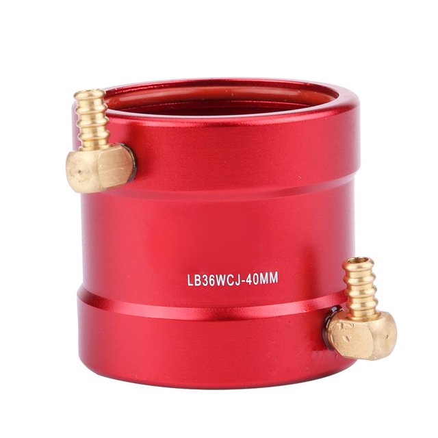 Qiilu RC Model Boat Accessory Metal Parts 36mm-40mm Motor Water Cooling Jacket, RC Water Cooling Jacket, RC Accessory