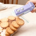 thumbnail image 2 of TIELUTT 2 in 1 Mini Sealer with Cutter and Food Sealers Vacuum Packing compatible with Machine Large Vp230 Vacuum Sealer Vacuum Seal Food Bags Jar Vacuum Sealer Attachment Wide Mouth Jar Vacuum Seale, 2 of 4